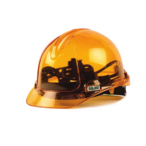 Safety Cap Rhino W/Lamp Bracket Orange & Ratchet · 4-Point Liner