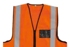 Reflective Vest EN4 Orange Zip & ID Pouch 2XL · Reflective Vest EN4 Orange Zip & ID Pouch 2XL
