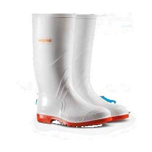 Gumboot Wayne Duralight NSTC White/Red S05 · F1030